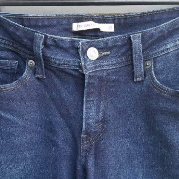 Levi's 529 Curvy Bootcut Jeans size 30 x 30 size 10 - Picture 3 of 6